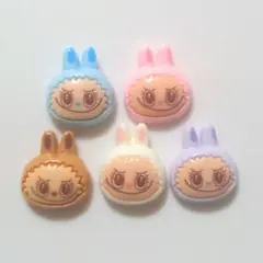 顔らぶぶデコパーツ10個セット