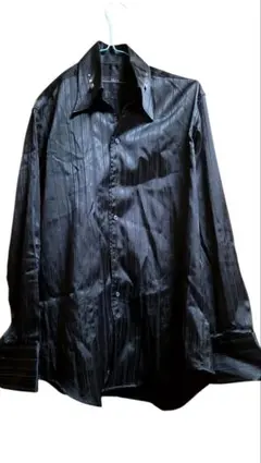 ドレスシャツ メンズ 黒