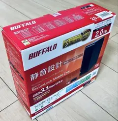 BUFFALO HD-LC2.0U3-BKF 2.0TB 外付けHDD