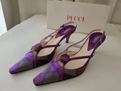 v*n様 EMILIO PUCCI パープル系 サンダルのサムネイル