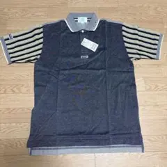 コ*チ様 90s 新品タグ付 J.PRESS ポロシャツ M ボーダー柄　ゴルフのサムネイル