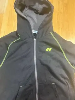 YONEX ヨネックス パーカー ジップアップ ブラックソフトテニス