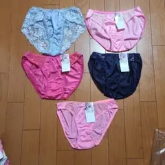 レース付きショーツ 5枚セット Mサイズ