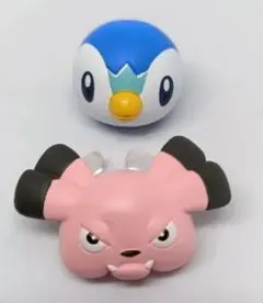 ポケモン フェイスリングマスコット ポッチャマ ブルー 2点セット