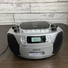 アイワCSD-M20 CDラジオカセットレコーダー マイク機能付 - メルカリ