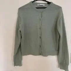zara カーディガン