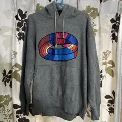 Vaundy Logo Hoodie FUSION [Gray × Denim] - メルカリ