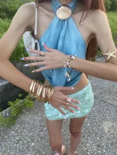 ビーチスタイル ヒトデアクセサリー4セット