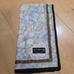 ☆新品☆Rudolph Valentino ハンカチ 花柄 ブルーのサムネイル
