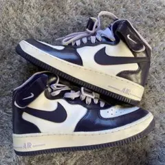 Nike Air Force 1 Mid ネイビー/ホワイト スニーカー