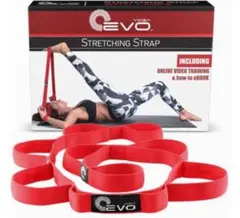 Yoga EVO ヨガエボ ストレッチストラップ エクササイズ 収納袋付き 美品のサムネイル