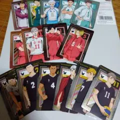 オマケ付き　ハイキュー 及川徹 他 メタルカードセット