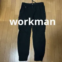 workman フィールドコア裏起毛ジョガーパンツ　Ｍ　黒訳あり