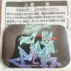 新品　ハズビン・ホテルへようこそ　スクエア缶バッジ　エンジェル・ダスト　ハスク