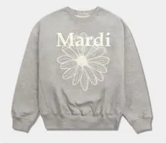 Mardi Mercredi グレー トレーナー スウェット