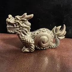 真鍮 置物 竜生九子 開運 縁起物 縁起物 風水 骨董品 古美術 工芸品