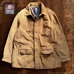 90s CHAPS RALPH LAUREN レザージャケット スエード 古着