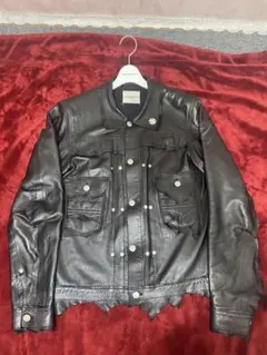 【18ss】TheSoloist. ラブレターラフアウトレザージャケットのサムネイル