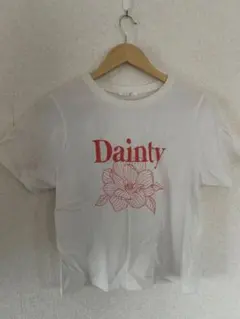 RETRO GIRL Dainty ロゴTシャツ ホワイトのサムネイル