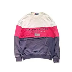 7AS5【CHAPS RALPH LAUREN】スウェット　M 古着usedのサムネイル