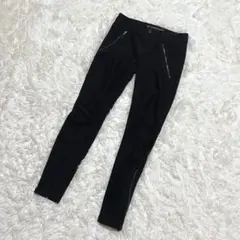 ZARA【MEX24】カジュアルパンツ　ブラック　ストレートパンツ