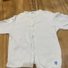 ORCIVAL ホワイト ボタン付きカーディガン サイズ1(S〜M相当)