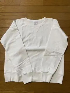 Champion ホワイト トレーナー 長袖　Mサイズ