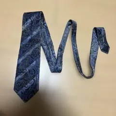 新品級✨現行エトロ ペイズリー総柄 ネクタイ 白黒モノトーン 大剣8cm 