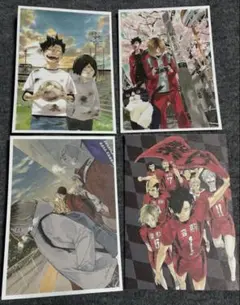 ハイキュー ファンパーク ポストカードセット 音駒 セット 研磨 黒尾