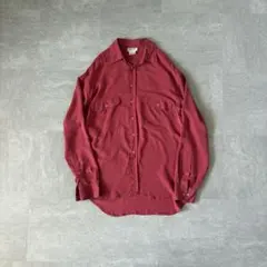 80s 90s BENETTON PURE SILK shirtのサムネイル