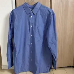 ユニクロ　+J ブロードシャツ/ストライプ/レギュラーカラー