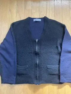 gim×2nd ブラックモヘアカーディガン S カートコバーン ジム セカンド