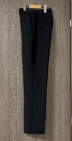 【美品】ユニクロ 感動パンツ　XSサイズ ブラック 丈長め