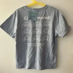 【新品】シナモロール バックプリント フロントステッチ 半袖tシャツ 120