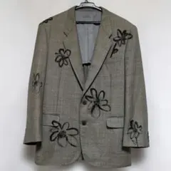 VINTAGE　ジャケット　落書き　花柄　cityshop　bonumのサムネイル
