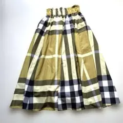 ヤマダヤ フェンネル FENNEL チェック ロングスカート