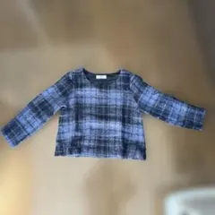 J.PRESS チェック柄 長袖ニット