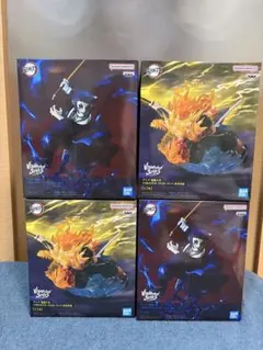 鬼滅の刃 我妻善逸 獪岳 フィギュア 4体セット