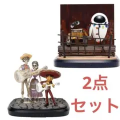 Happyくじ ウォーリー　リメンバーミー D賞 F賞　シーンフィギュア