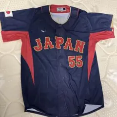 新品 ミズノ WBC日本代表 ユニフォーム 村上宗隆 55 Lサイズ 侍