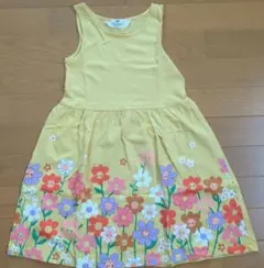 H&M 花柄ノースリーブワンピース 122/128
