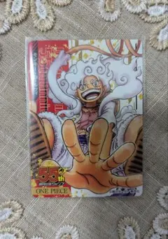 少年ジャンプ 55周年記念 コレクションシート ワンピース ニカ ルフィ