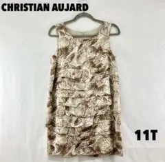 CHRISTIAN AUJARD ノースリーブワンピース Lサイズ女性のサムネイル