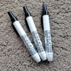 ほぼ未使用★ノック式ボードマーカー 3本セット　黒