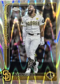 Topps chrome タティスJr. ウェーブリフラクター