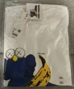 【完売品・新品】KAWS+WARHOL Tシャツ XXLサイズ ユニクロ カウズ