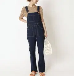 U by SPICK&SPAN  タイトデニムオールインワン　36