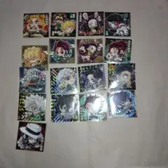 n*i様 鬼滅の刃　デフォルメシール　其の四　17枚まとめ売り