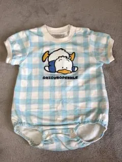 あひるのペックル　 半袖ロンパース 70cm