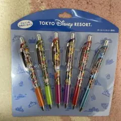 【最終値下げ】東京ディズニーリゾート ボールペン6本セット